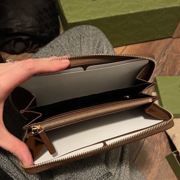 SoLD Gucci Horsebit 1955 zip around wallet - Picture 4 of 4